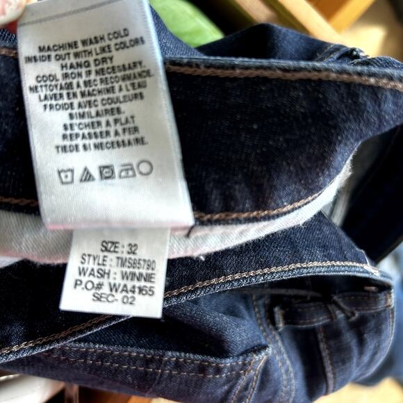 Joe's Jeans Icon Fit Size 32/14 NWT Dark Wash Long Tall Vintage Y2K Mid Rise - Picture 8 of 8